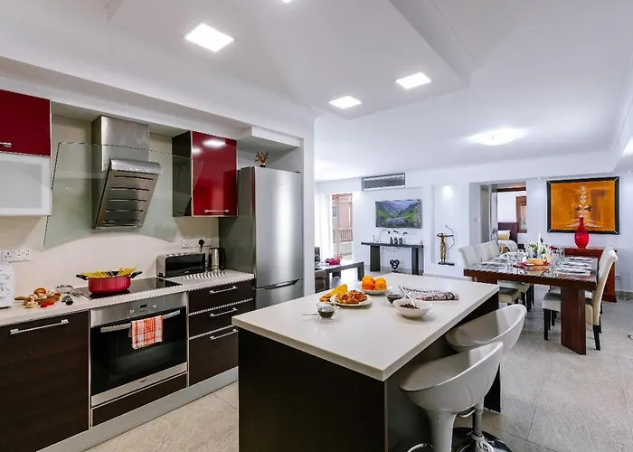 Modern 2bedroom Penthouse Near Sea Apartmán Paphos